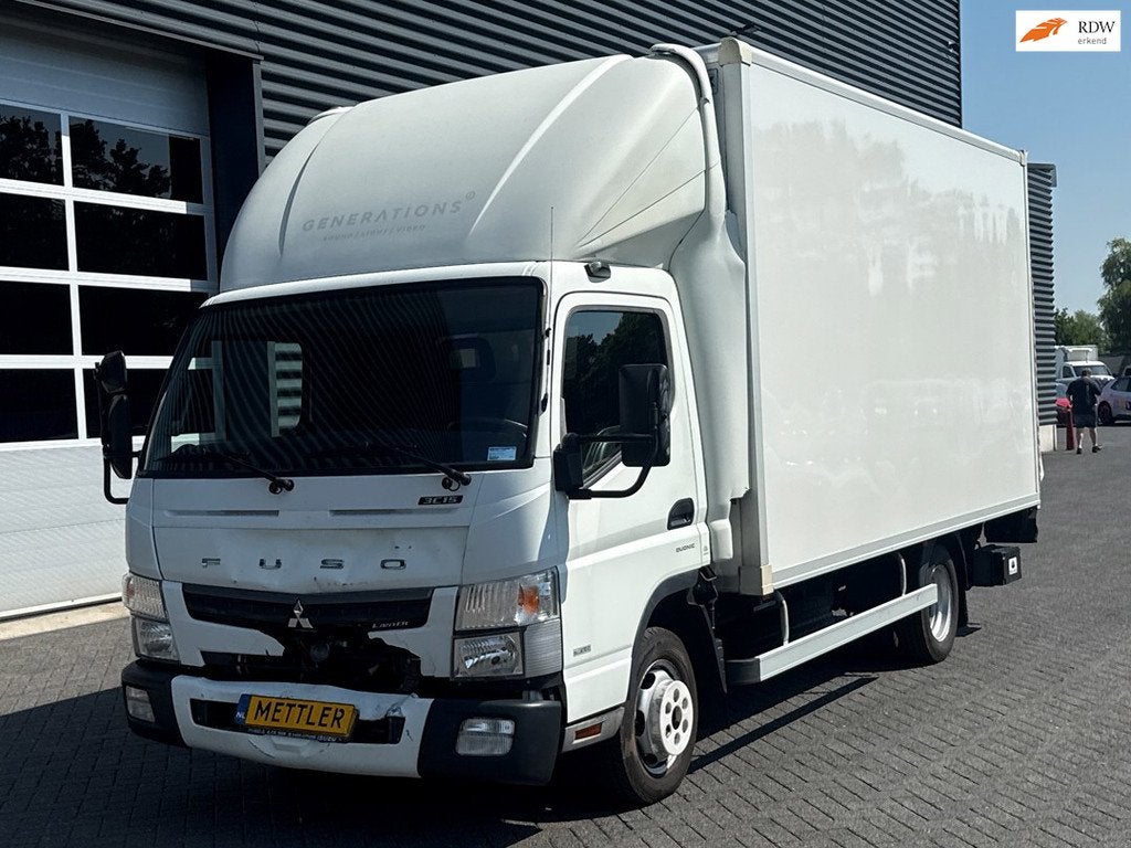 Fuso Canter 3C15 3.0 DI 340 | Dhollandia | Dubbellucht | Cam, Auto's, Bestelwagens en Lichte vracht, Bedrijf, Te koop, ABS, Airbags