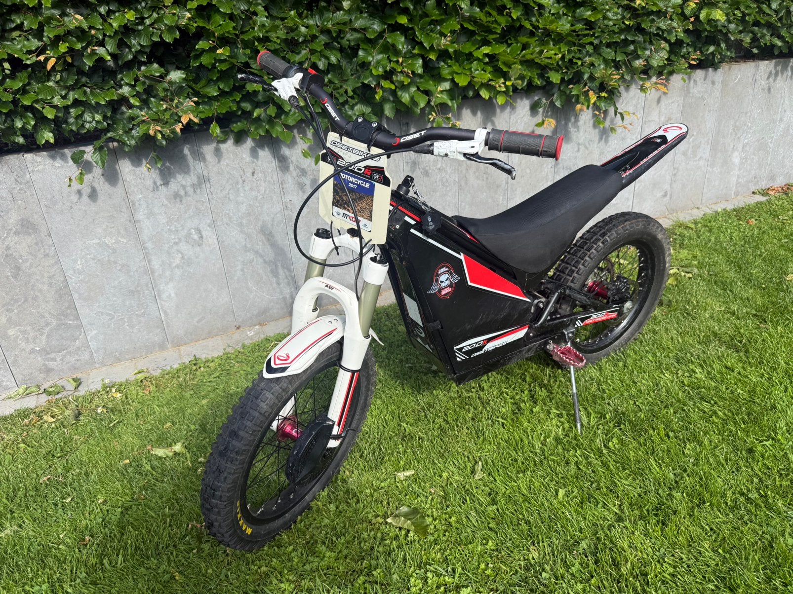 Moto electrique enfants Oset 20.0R, Vélos & Vélomoteurs, Enlèvement, Utilisé, Autres marques