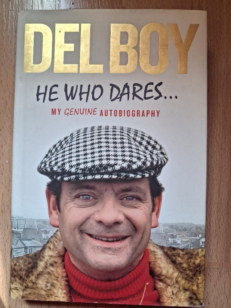DEL BOY - HE WHO DARES.....(DAVID JASON) - ENGELS, Enlèvement ou Envoi, Cinéma, TV et Média