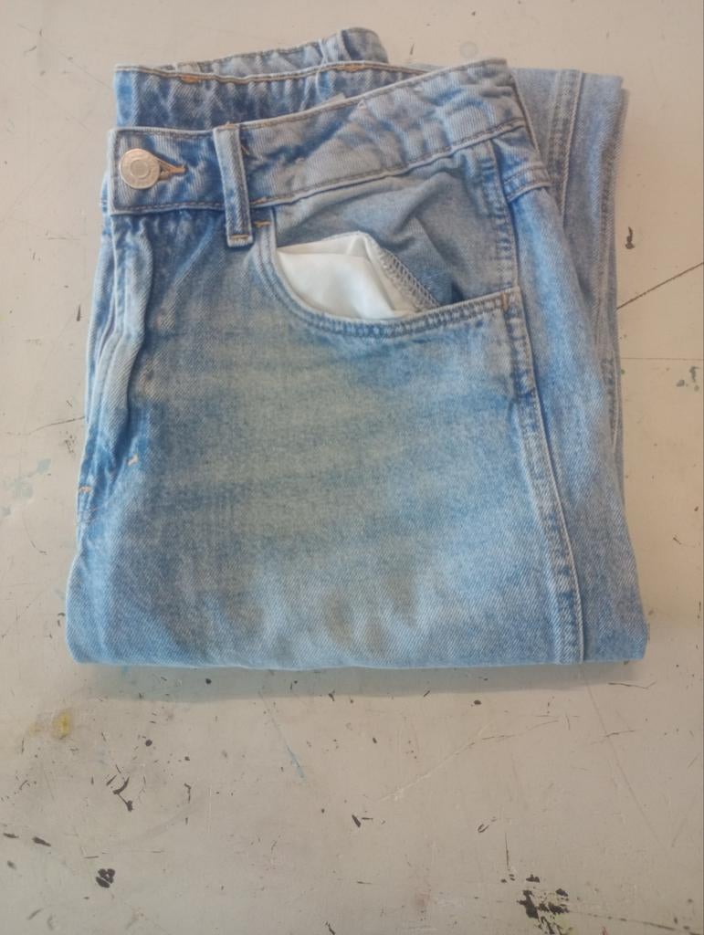 Blauwe vrouwen jeans, Enfants & Bébés, Vêtements enfant | Taille 164, Pantalon, Enlèvement ou Envoi, H&M, Comme neuf