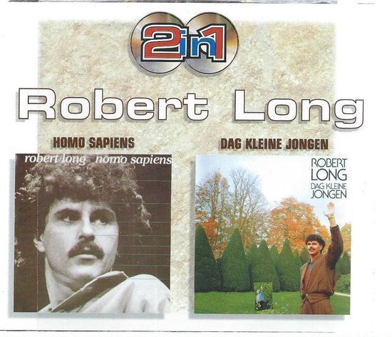 Robert Long - Homo Sapiens / Dag Kleine Jongen (2CD), Enlèvement ou Envoi, Comme neuf