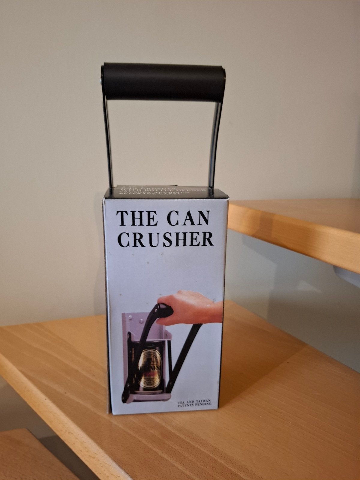Nieuwe can crusher 2 in 1, Ophalen, Overige typen, Nieuw, Metaal