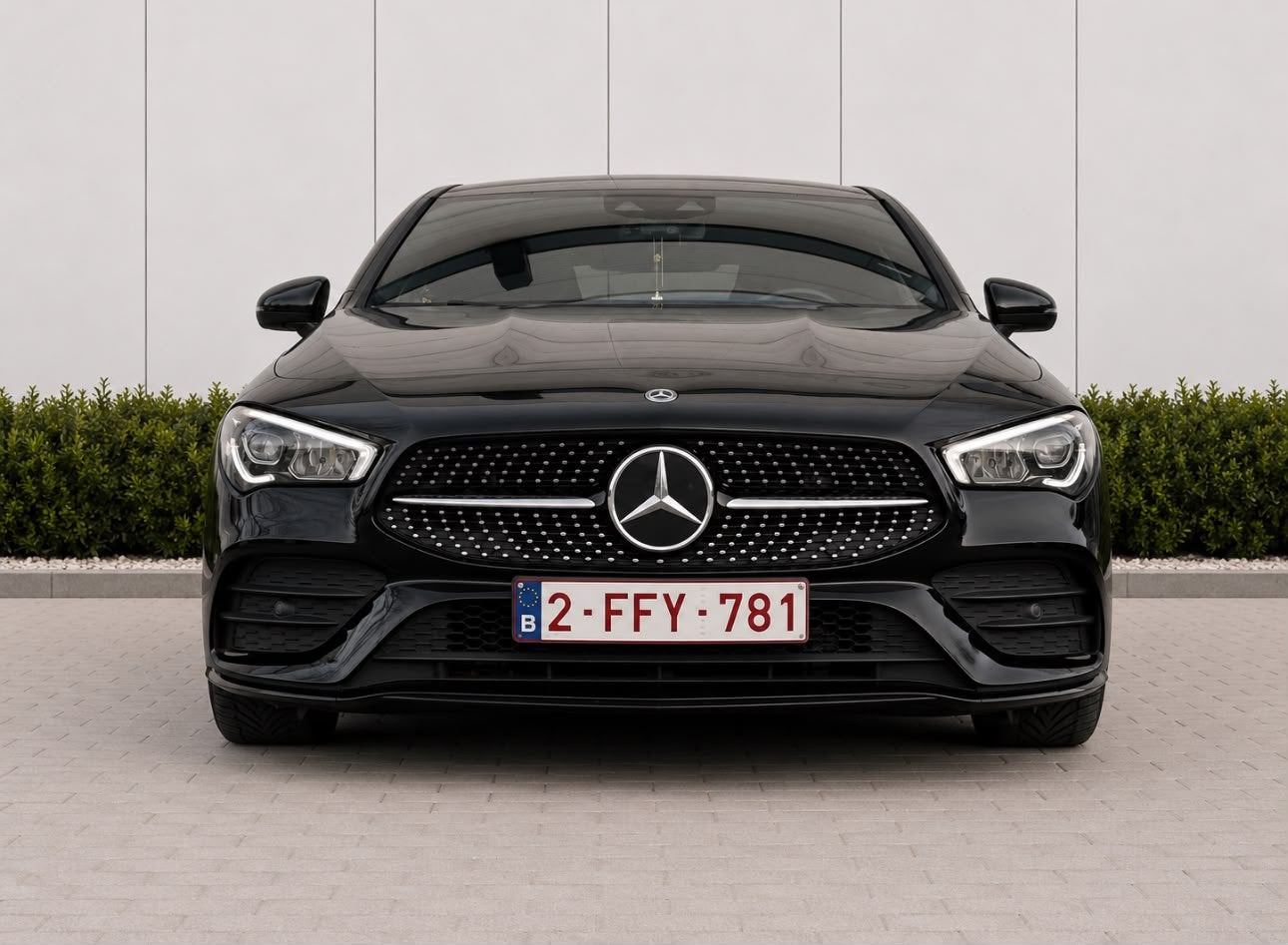 Mercedes CLA 200 Amg-line, Auto's, 4 cilinders, Automatische klimaatregeling, Alcantara, Zwart