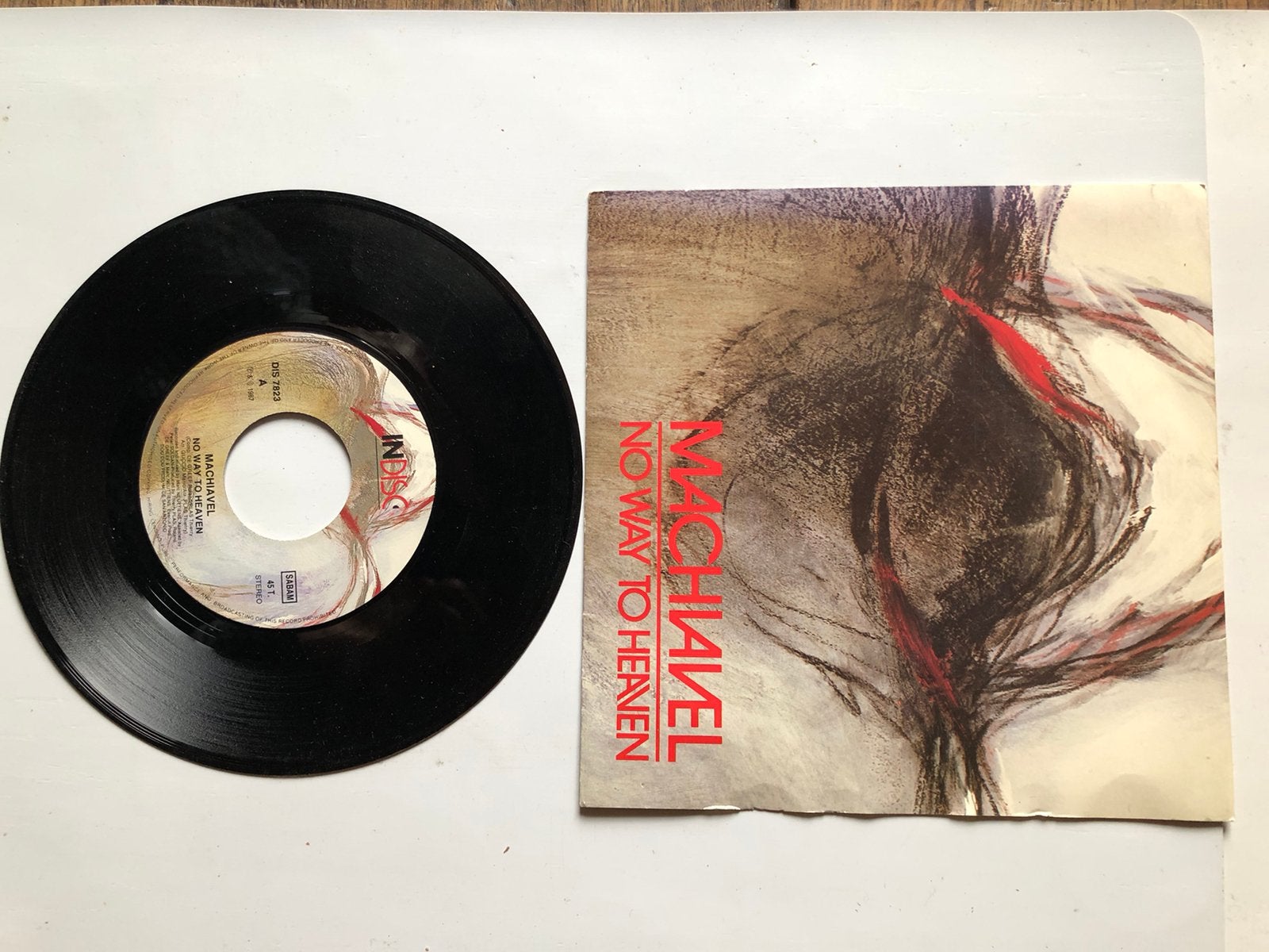 Machiavel: no way to heaven ( belpop; 1987; mint), Verzenden, Zo goed als nieuw
