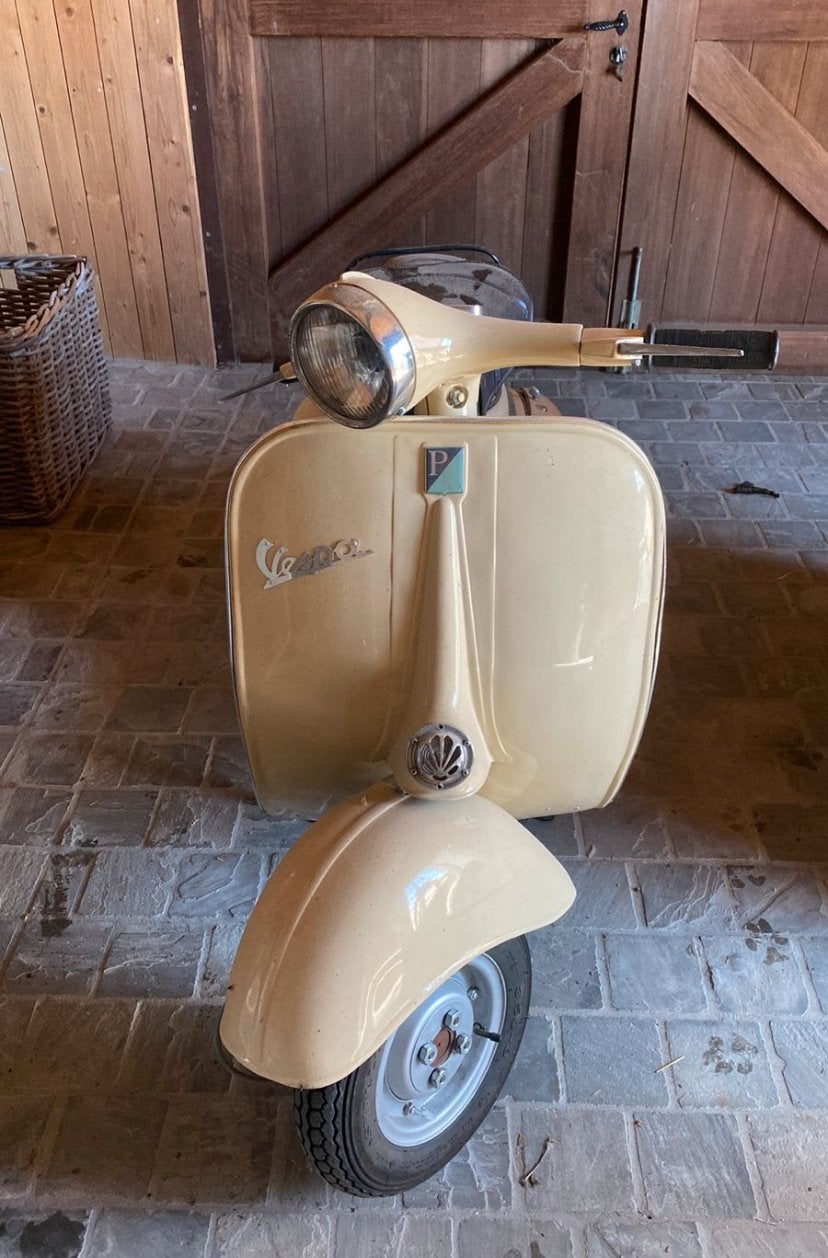 Vespa oldtimer 125cc, Enlèvement