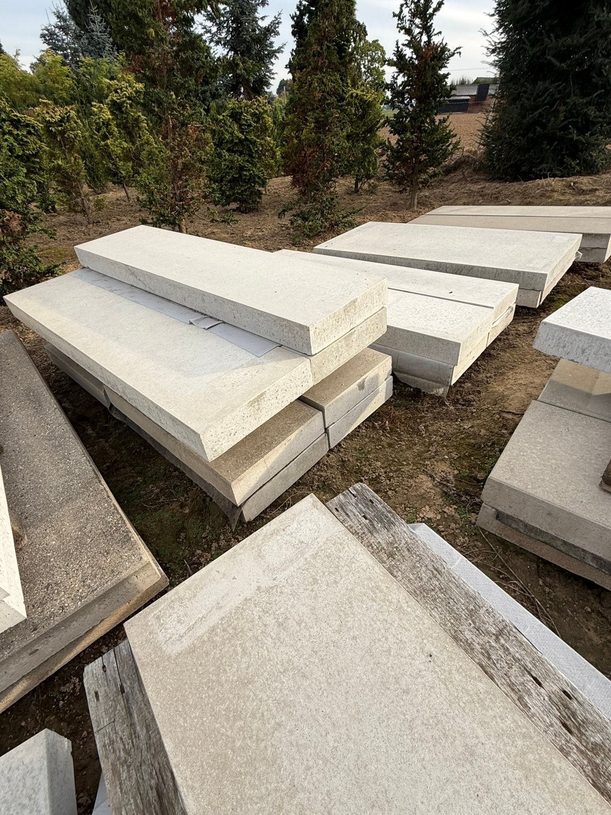 Grote betonplaten Eurodal 35 m2, Ophalen, Zo goed als nieuw