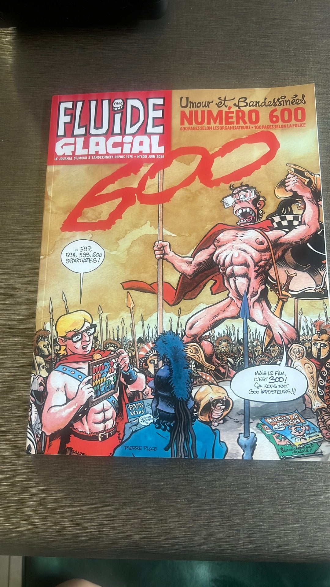 Fluide glacial numéro 600, Ophalen of Verzenden, Zo goed als nieuw
