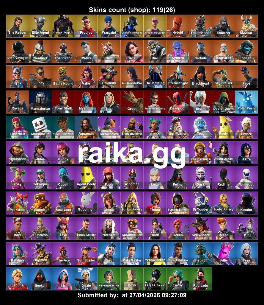 Compte fortnite, Games en Spelcomputers, Games | Pc, 1 speler, Nieuw, Eén computer, Vanaf 12 jaar
