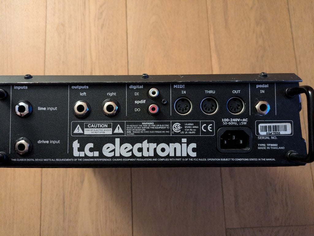 Multi-effecten 'TC Electronic Nova System', Muziek en Instrumenten, Ophalen of Verzenden, Gebruikt, Reverb