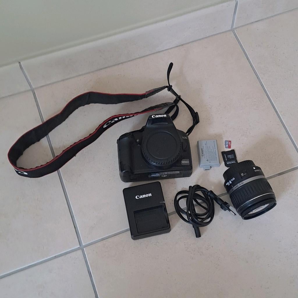 Camera canon eos 1000d, Ophalen of Verzenden