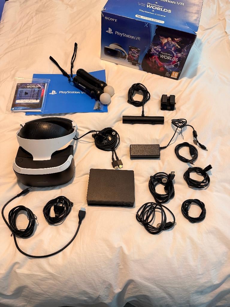 Playstation VR1 + Move + Astro Bot + Ironman, Enlèvement, Utilisé, Caméra, Sony PlayStation