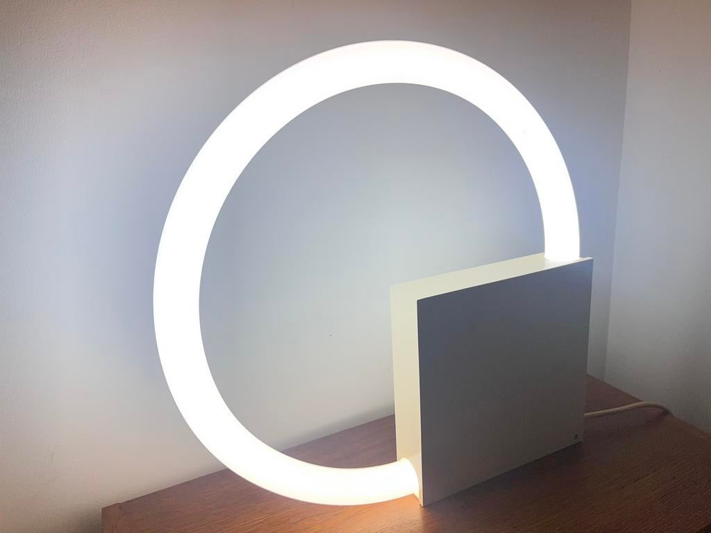 Eerste editie TC6 uit collectie van Aldo van den Nieuwelaar, Huis en Inrichting, Lampen | Tafellampen, Gebruikt, Glas, Metaal