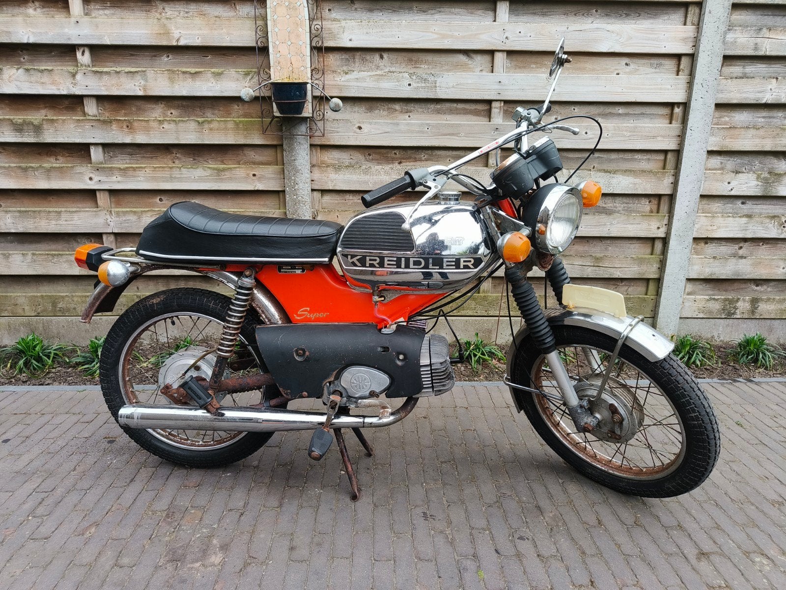 Kreidler RM super cockpit, Ophalen