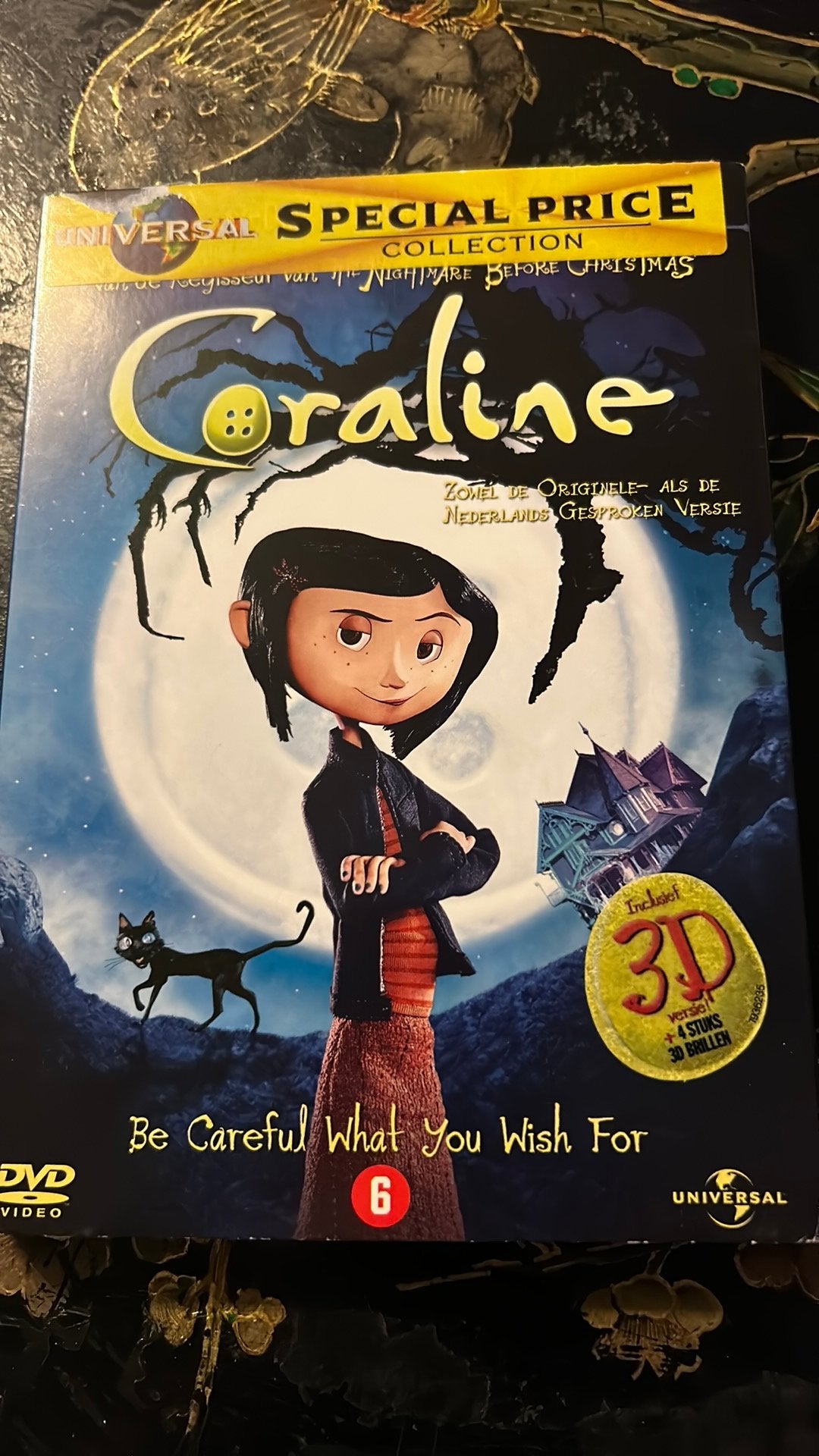 Coraline 3D+2D, CD & DVD, DVD | Films d'animation & Dessins animés, Enlèvement ou Envoi, Comme neuf