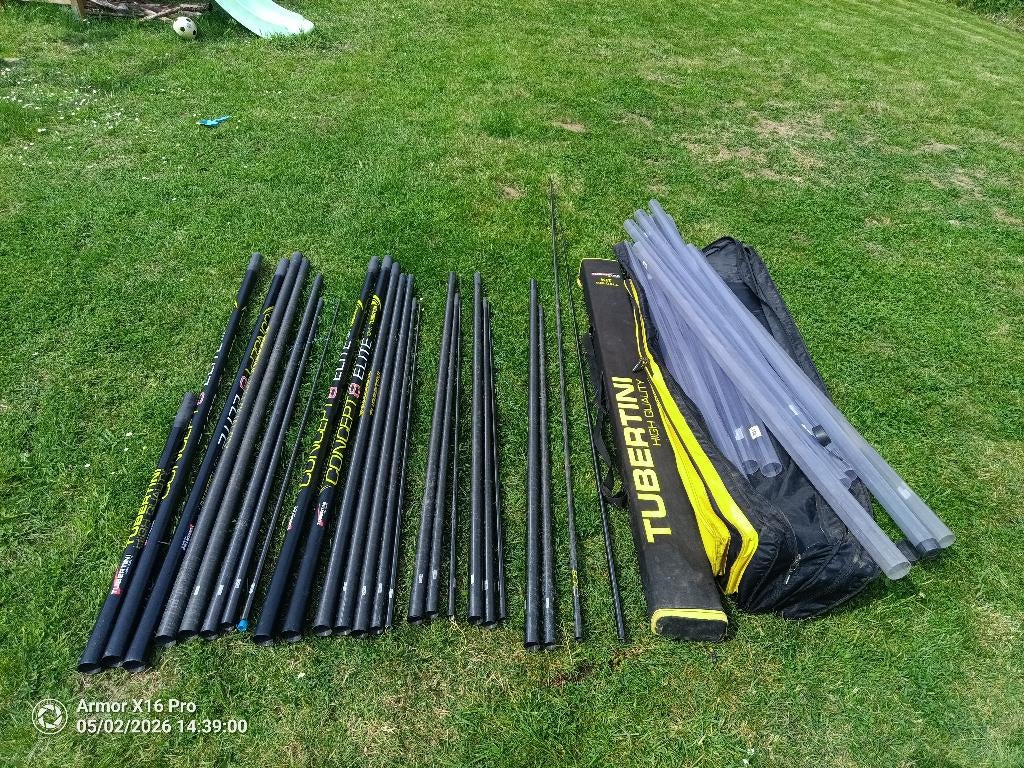 Tubertini concept 8 elite, Ophalen, Gebruikt, Vaste hengel