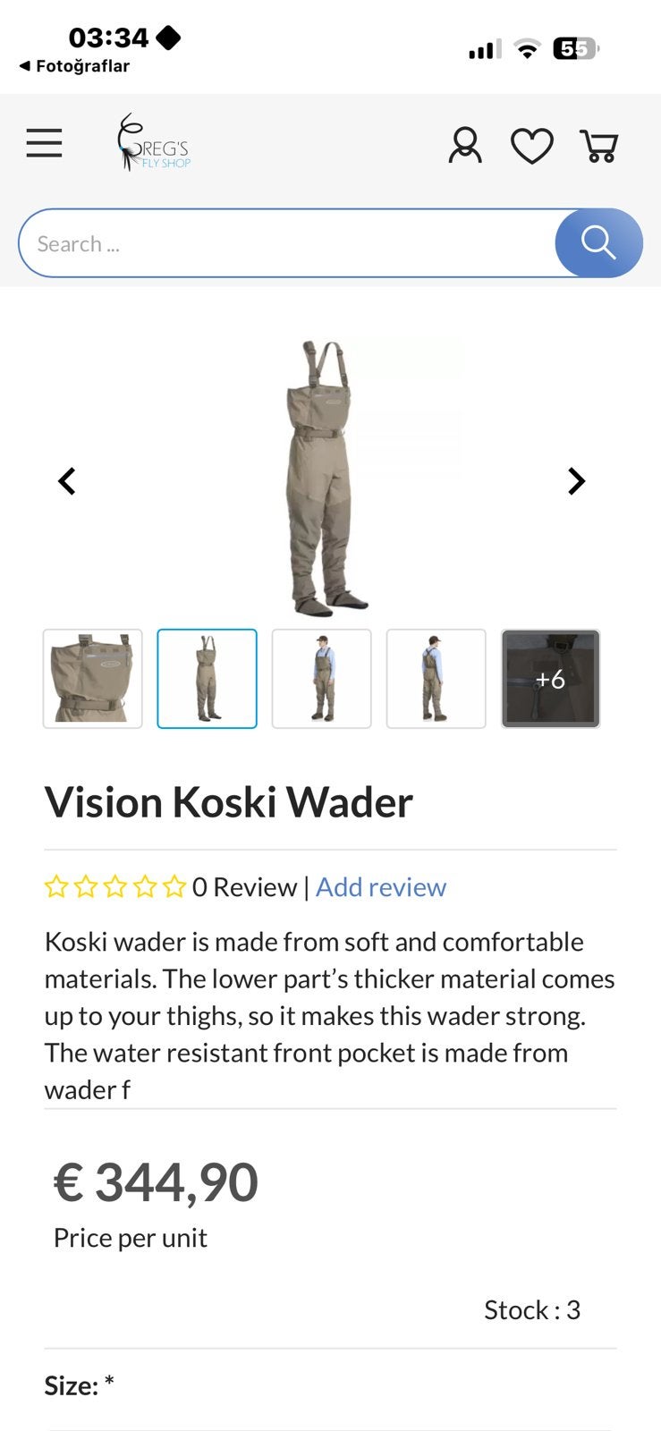 Vision Koski waadpak en schoenen, Watersport en Boten, Ophalen of Verzenden, Nieuw