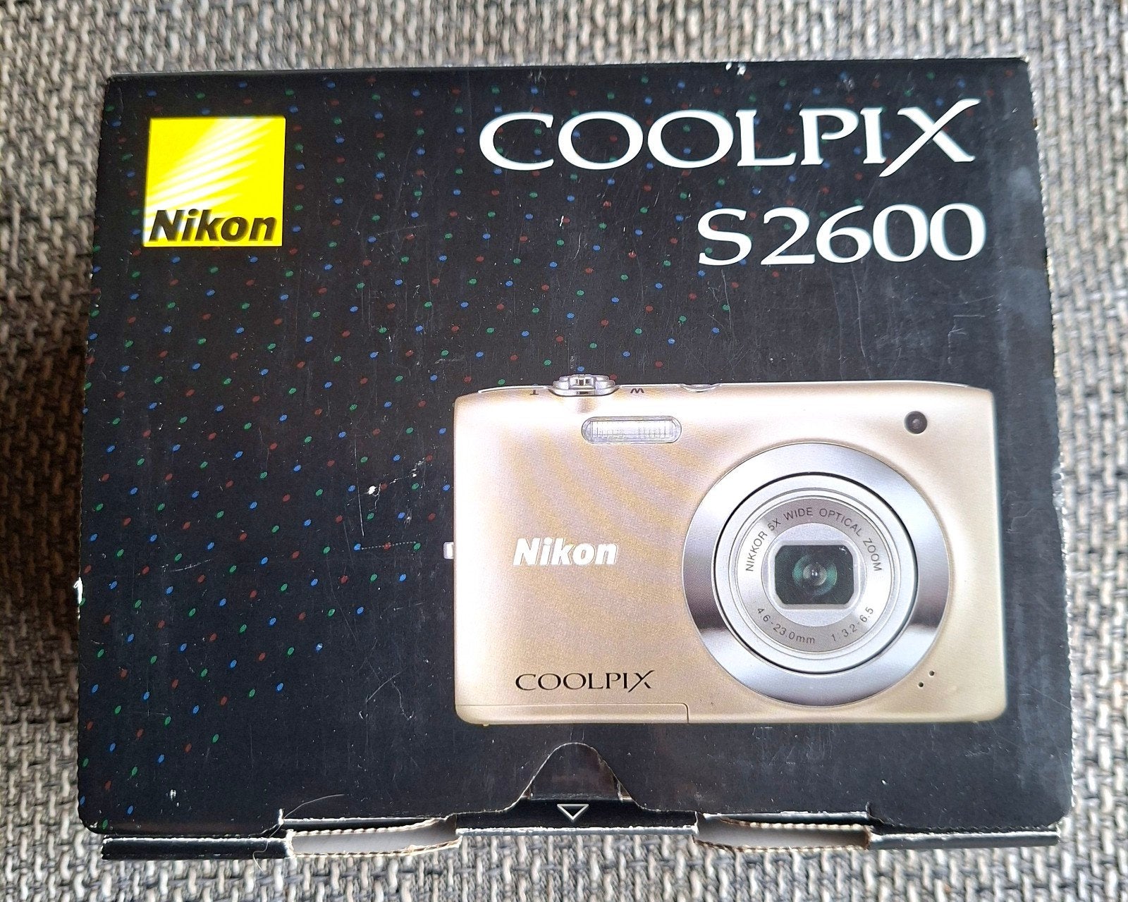 NIKON COOLPIX S2600 + TASJE, Audio, Tv en Foto, Fotocamera's Digitaal, Ophalen of Verzenden, Handleiding, Nikon