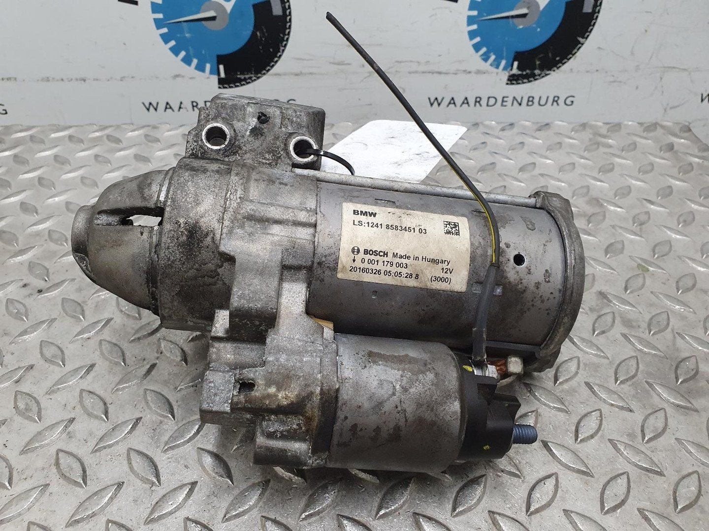 BMW 1 SERIES STARTMOTOR 2017, Ophalen of Verzenden, Gebruikt, ARN erkend