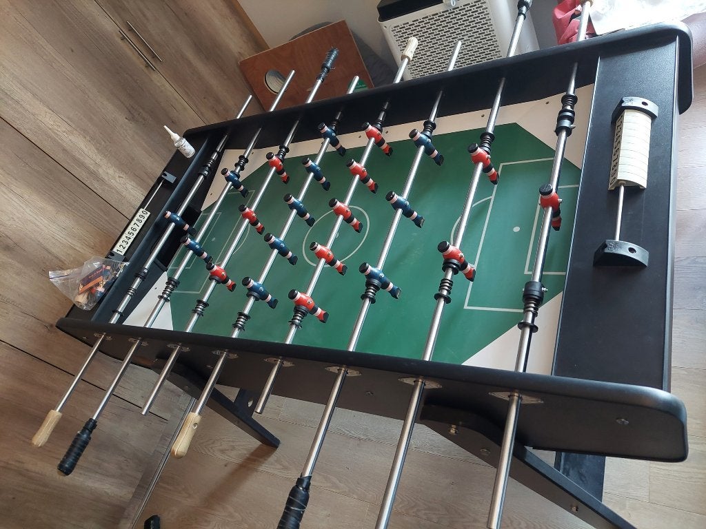 Tafelvoetbal, sjotter Tom en Rudi home. zgan, Enlèvement, Comme neuf