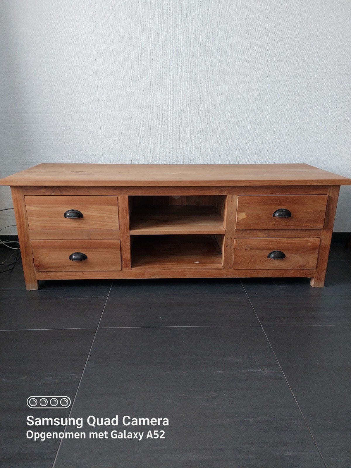 tv kast, Ophalen