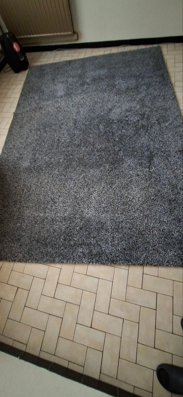 tapijt, Ophalen, Zwart
