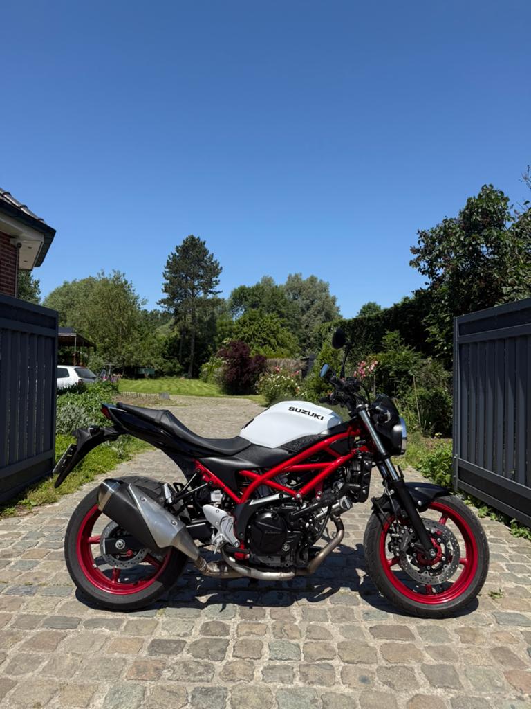 Suzuki SV650 *Candy Antares Red* @AelbrechtMotors, Motoren, Motoren | Suzuki, Nieuw, Bedrijf, Naked bike