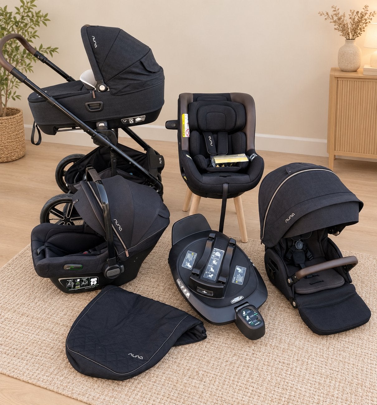 Complete kinderwagenset van Nuna, Kinderen en Baby's, Ophalen, Gebruikt, Kinderwagen, Overige merken