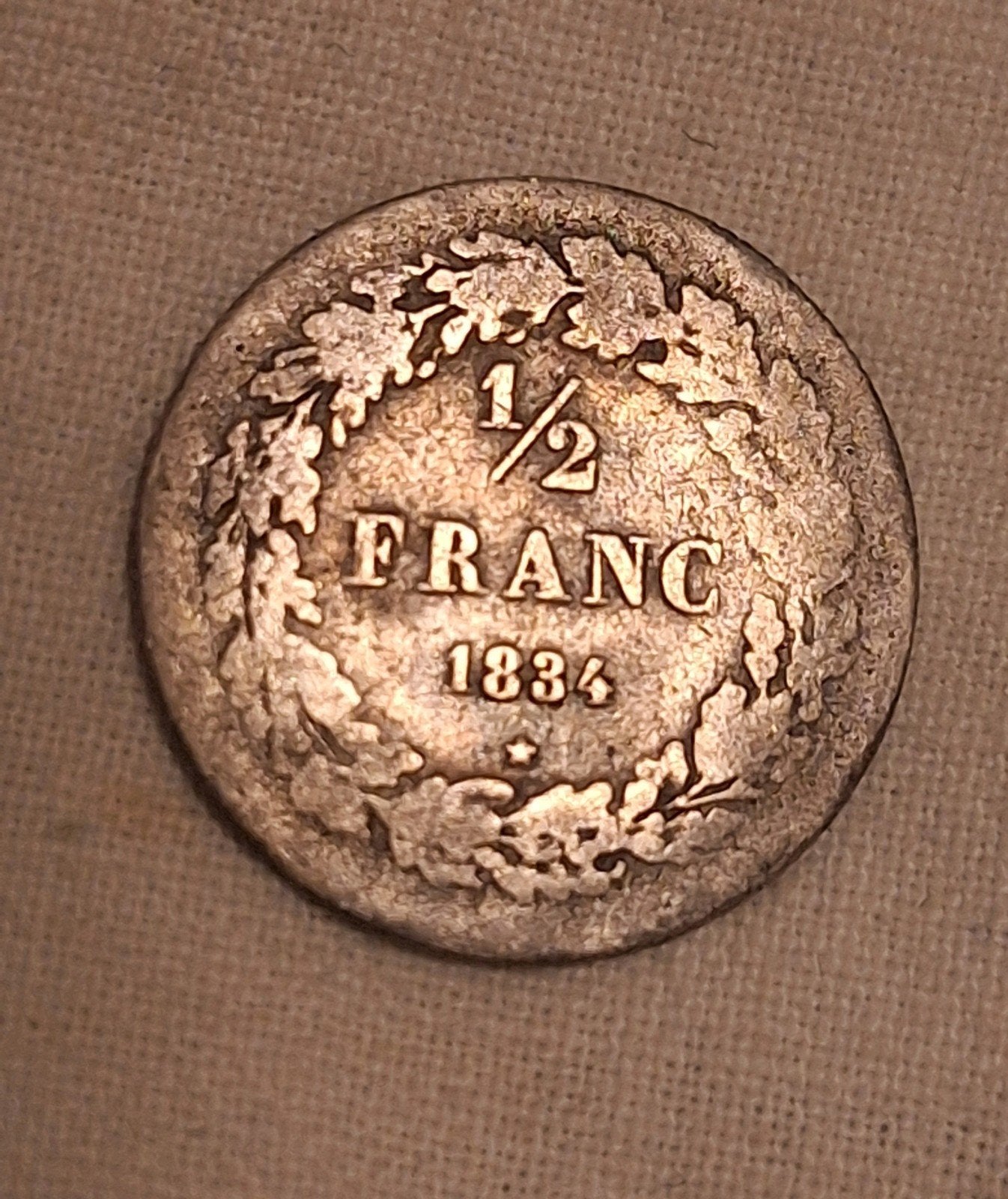 Zilveren 1/2 franc 1934 Leopold I, Envoi