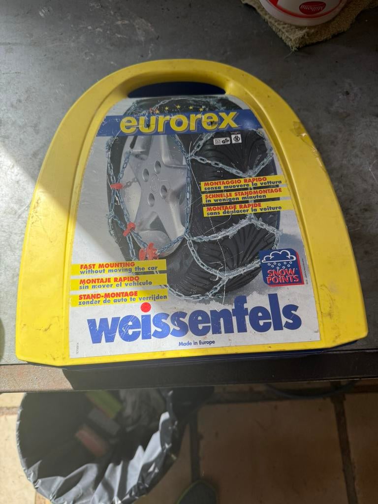 Sneeuwketting, Ophalen, Nieuw