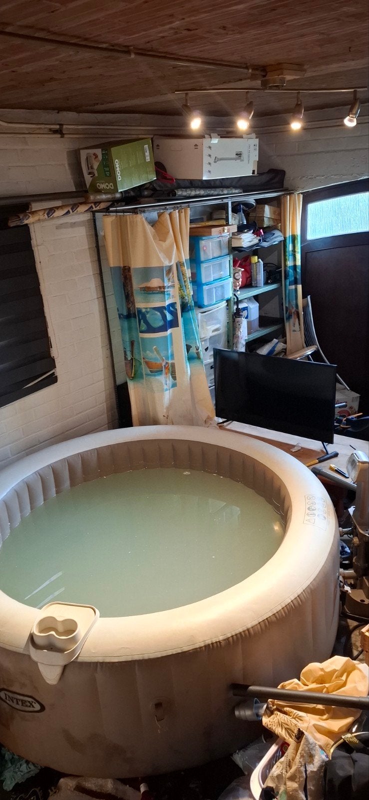 jacuzzi intex 4pers, Tuin en Terras, Ophalen