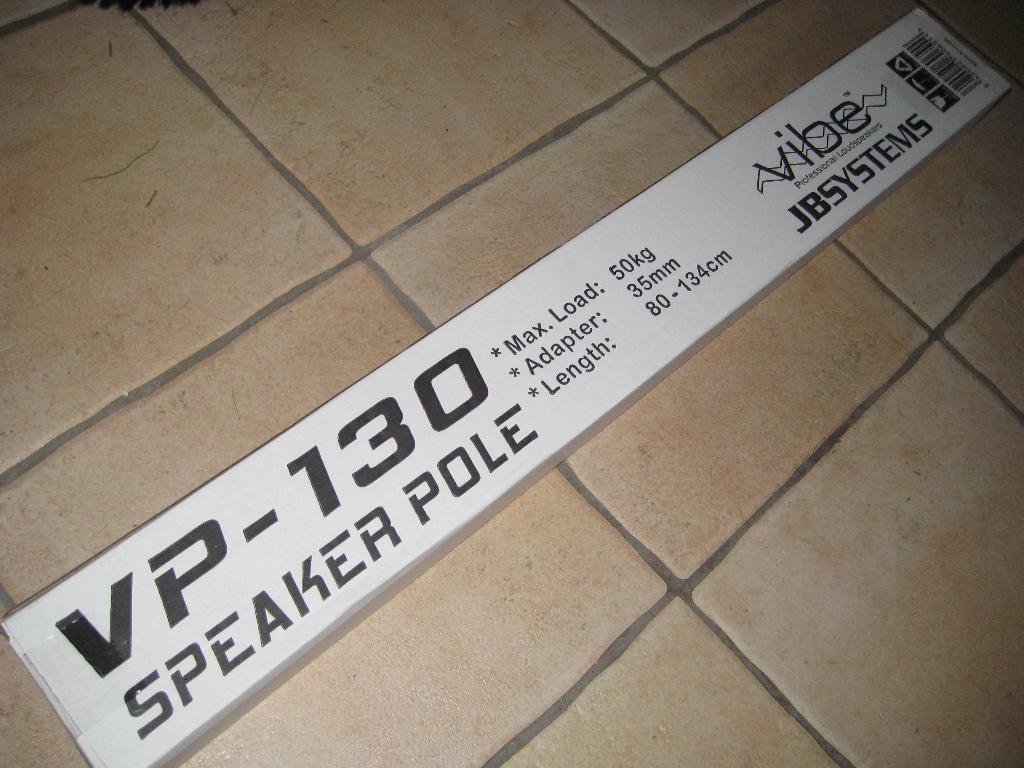 1 x Tussenpaal voor speakers VP-130, Enlèvement, Neuf
