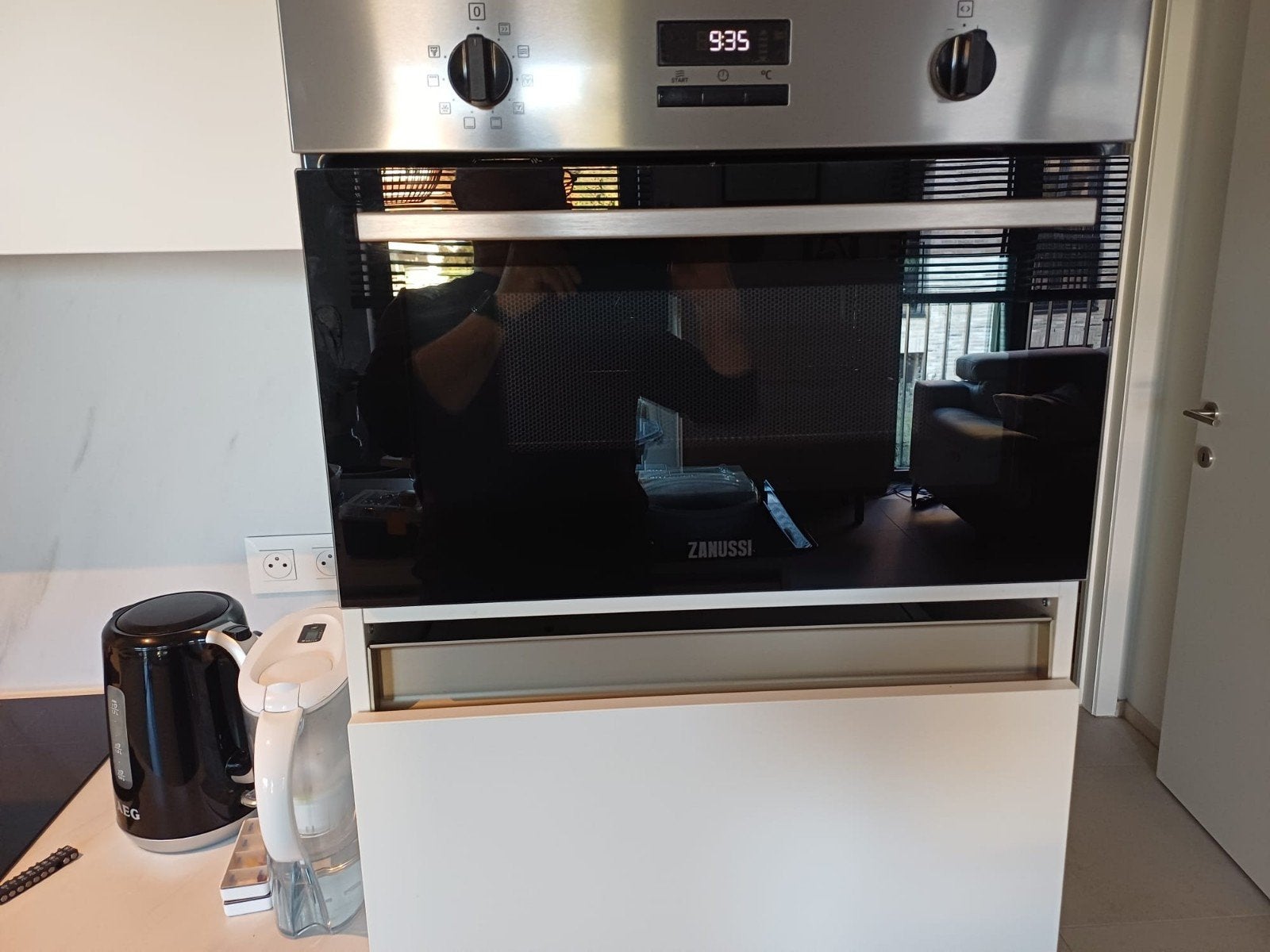 Combi oven, Elektronische apparatuur, Ophalen, Inbouw, Zanussi, Combi-oven