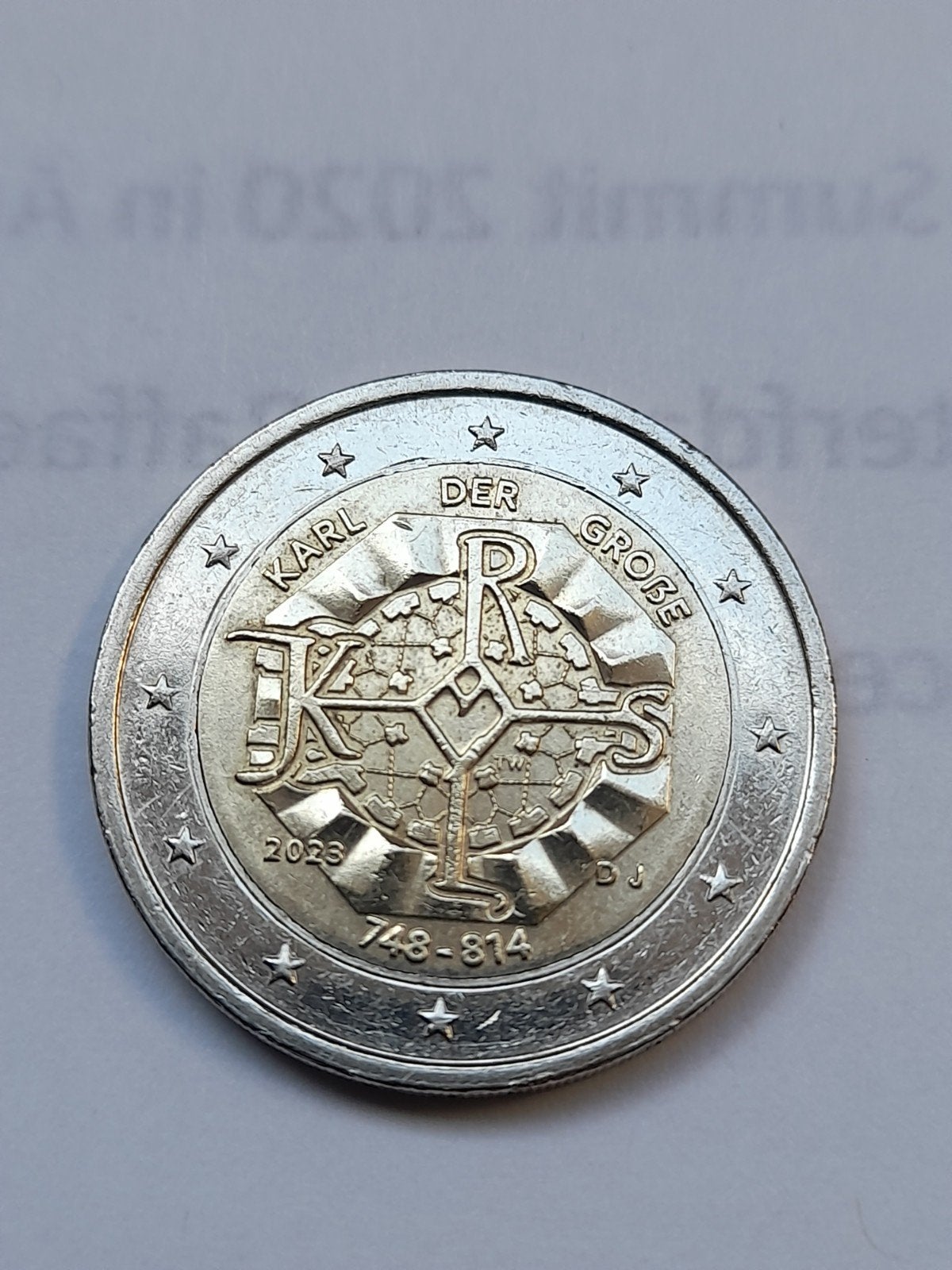 Pièce commémorative de 2 euros Allemagne lettre J, Timbres & Monnaies, Enlèvement ou Envoi, Allemagne, 2 euros