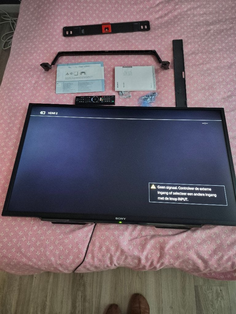 tv, Ophalen, Gebruikt, Sony, Smart TV