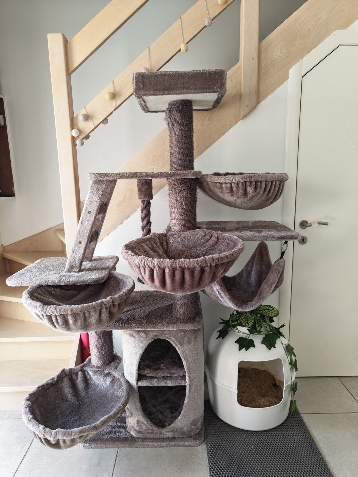 Arbre à chats XXL, Enlèvement, Utilisé, Pièces de meubles à gratter