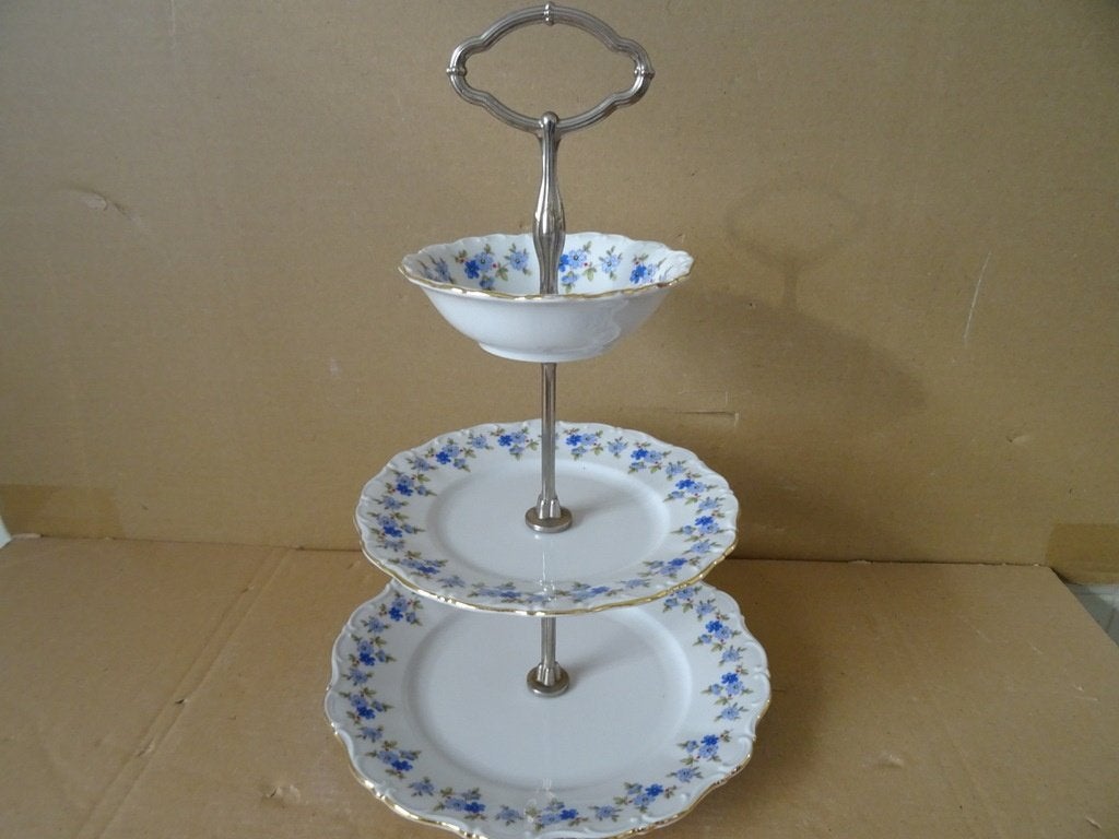 Pied de table vintage doré Seltmann Weiden Theresia 35cm, Antiquités & Art, Enlèvement ou Envoi