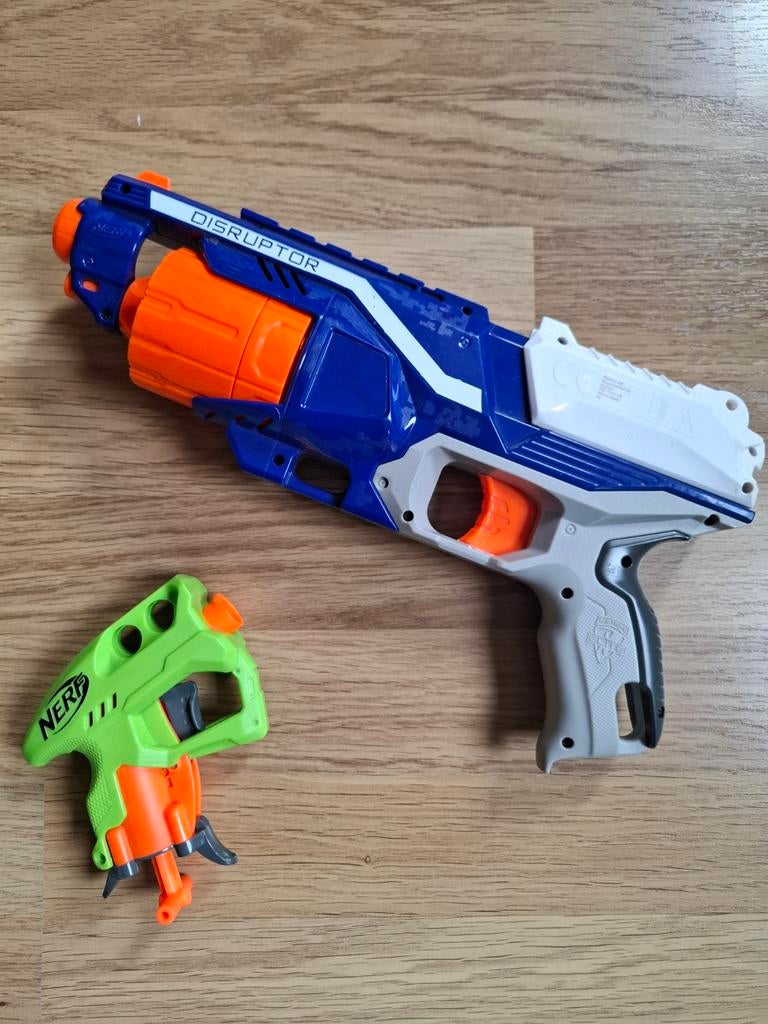 Nerf pistolen, Ophalen