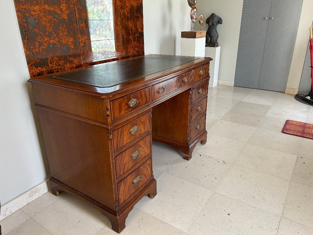 Rustieke bureau, Antiek en Kunst, Antiek | Meubels | Stoelen en Sofa's, Ophalen