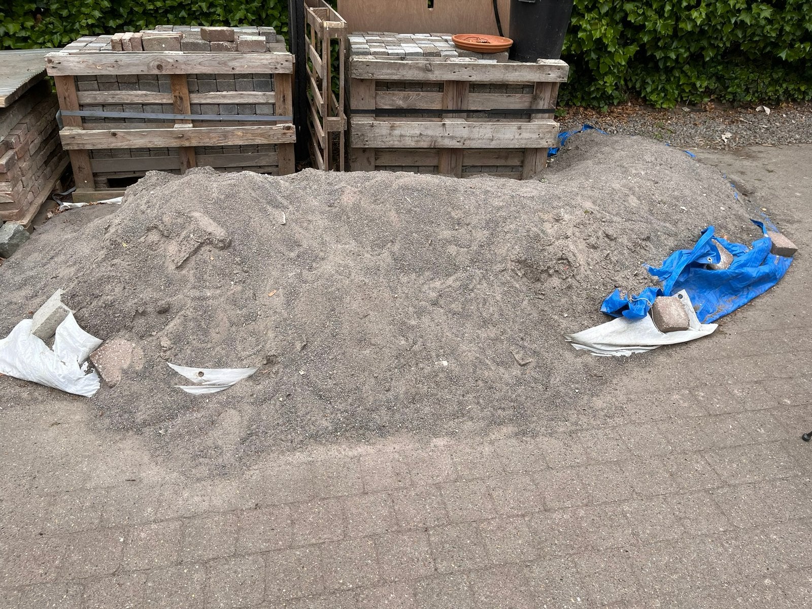 Split - gratis, Tuin en Terras, Ophalen, Gebruikt, Split
