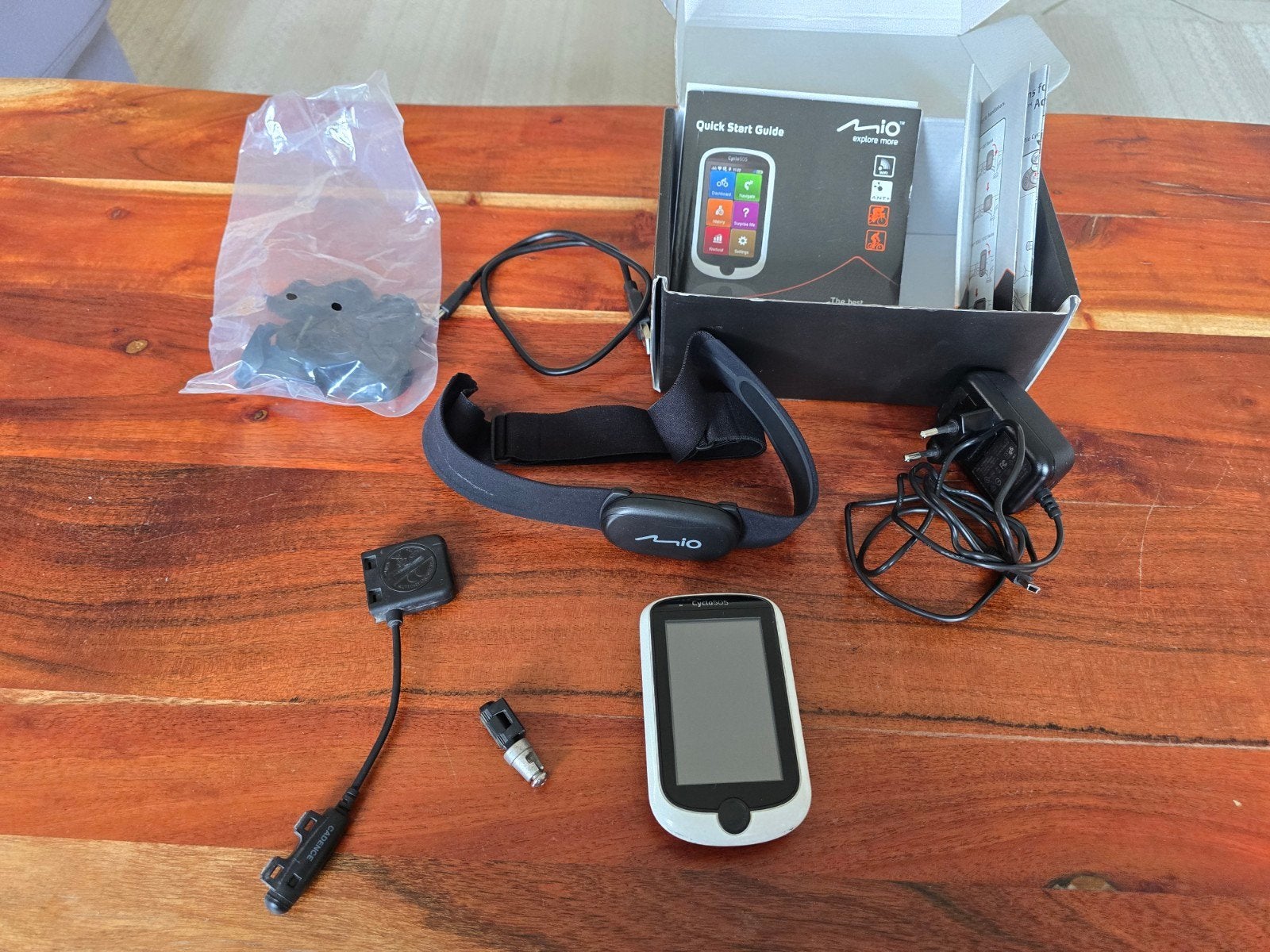 Mio cyclo 505 met accessoires, Fietsen en Brommers, Ophalen, Draadloos, Gebruikt