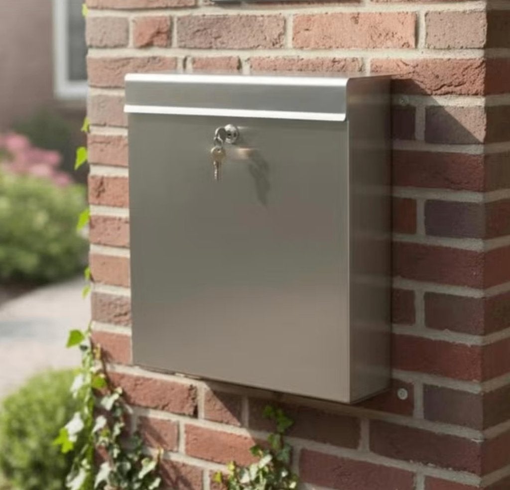 inox Brievenbus roestvrij staal, Ophalen, Inox