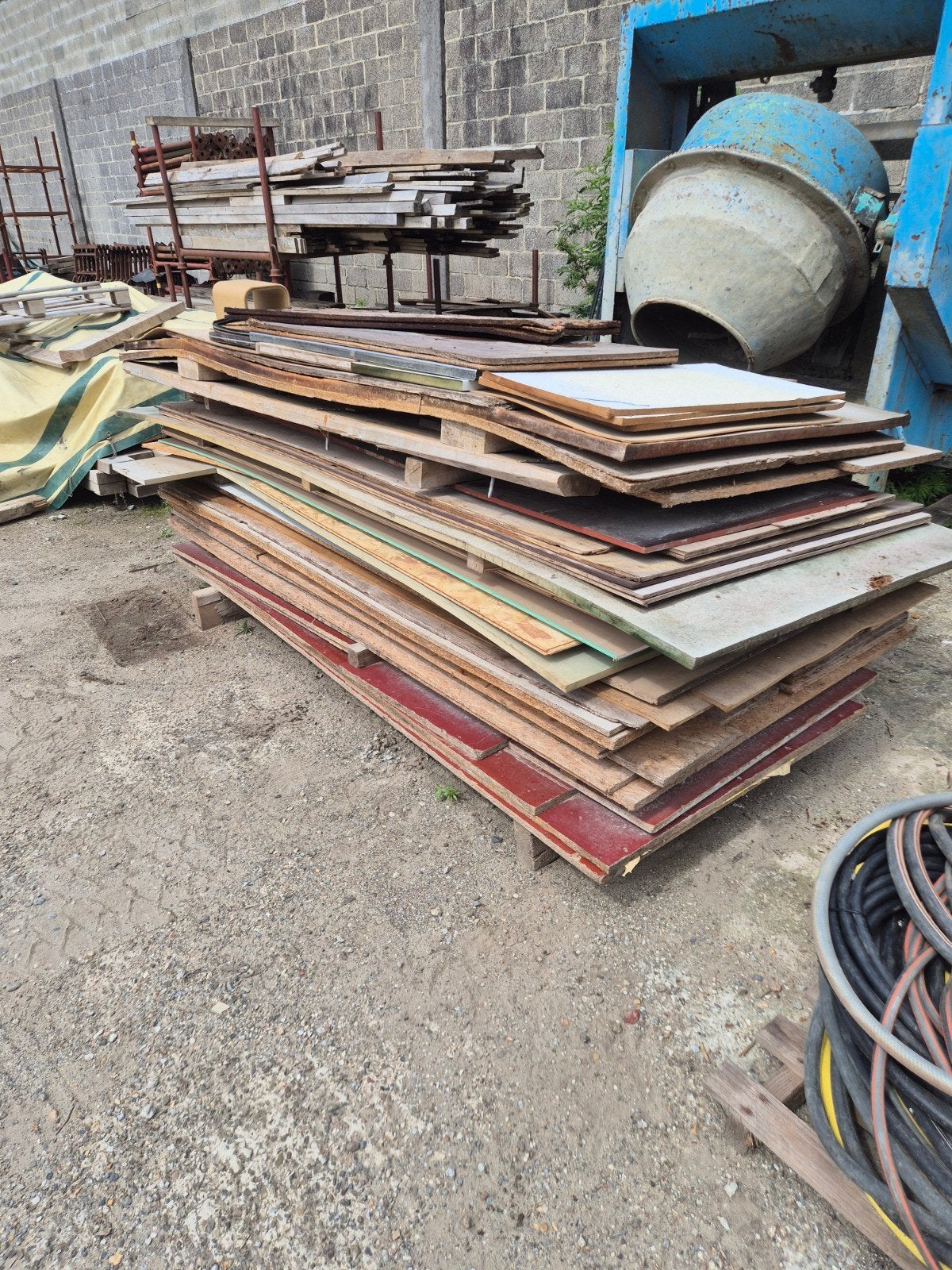 Overschotten plaatmateriaal, Doe-het-zelf en Bouw, Ophalen