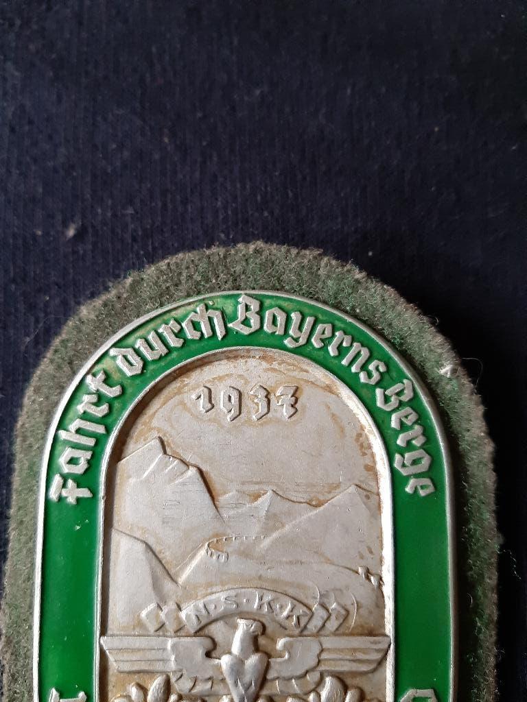 Allemagne 3ème Reich, Enlèvement ou Envoi, Autres, Emblème ou Badge