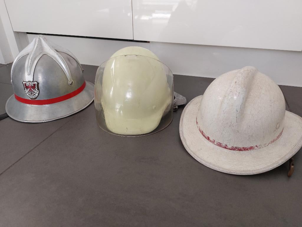 Brandweerhelmen, Verzamelen, Ophalen of Verzenden, Gebruikt
