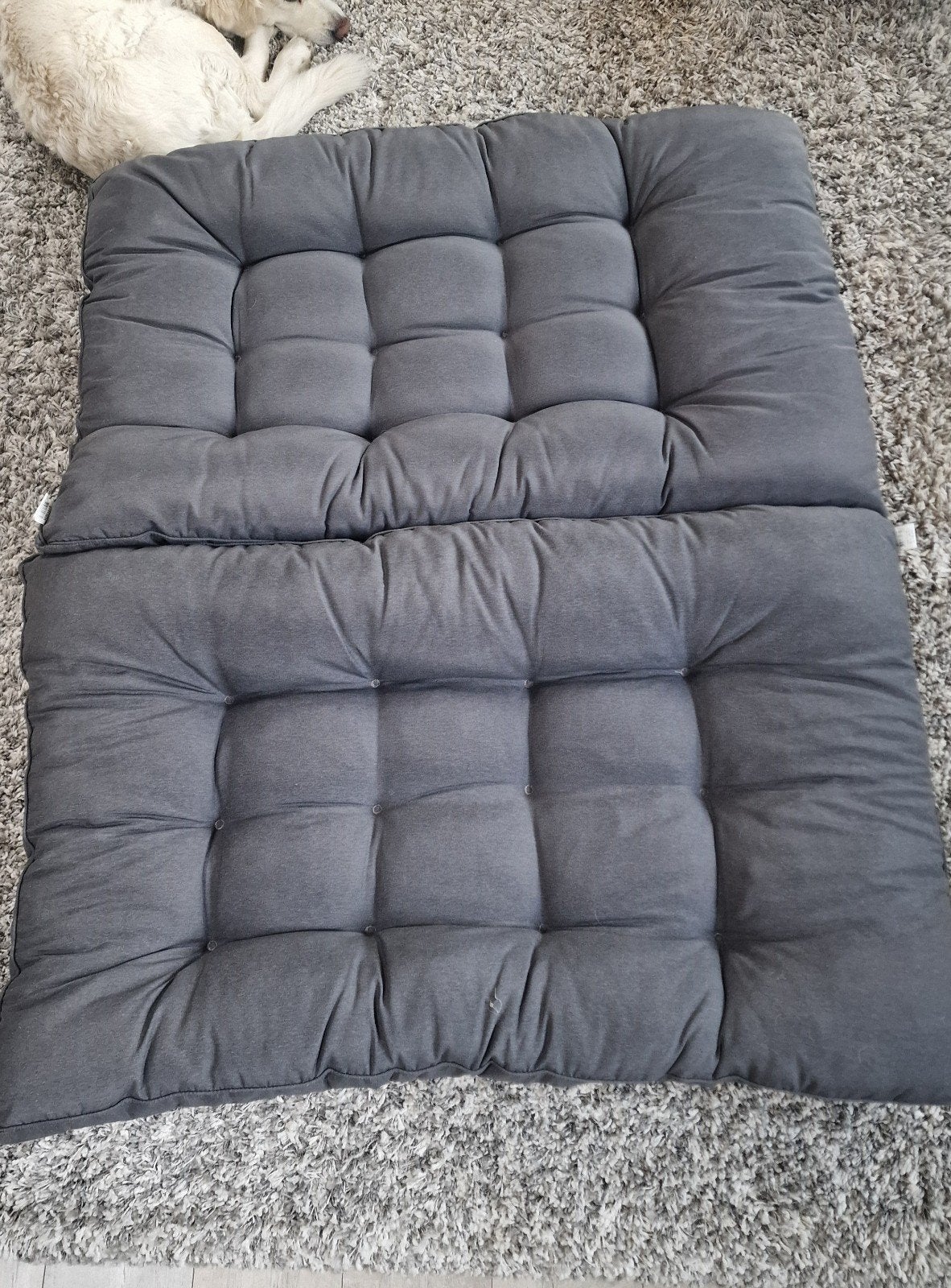 Coussins en palette., Enlèvement