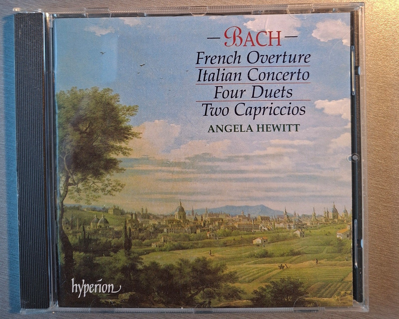 Cd. Bach (Hyperion,  Angela Hewitt)., Ophalen of Verzenden, Bach