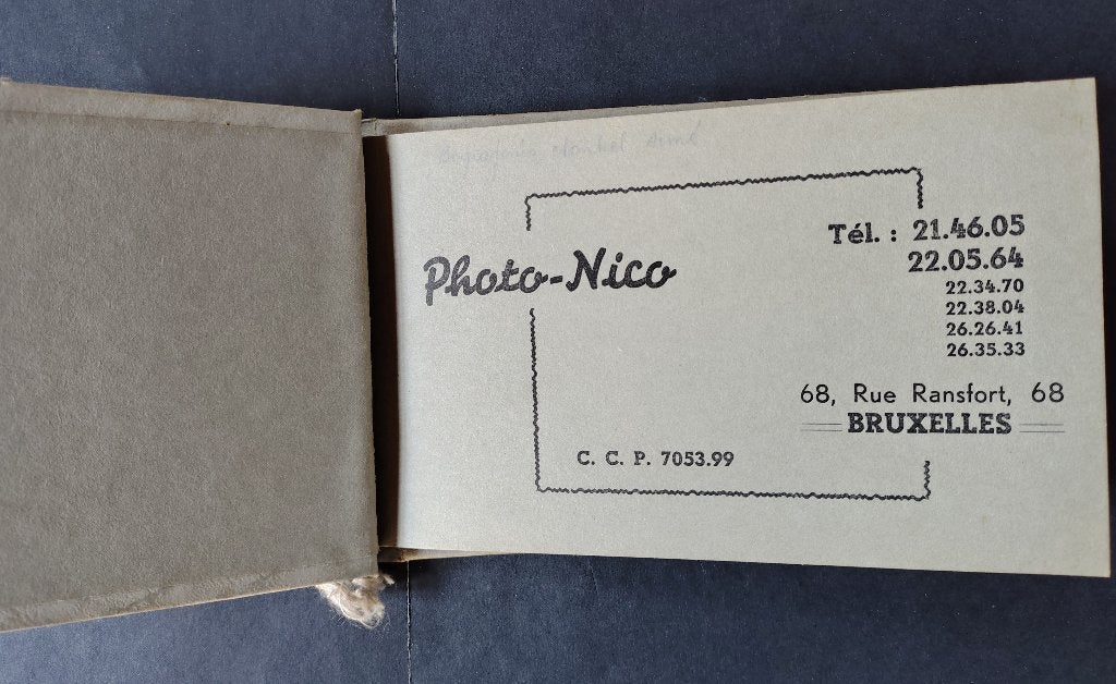 Vintage Album met foto's begrafenis, Foto, Ophalen of Verzenden, Zo goed als nieuw, 1940 tot 1960
