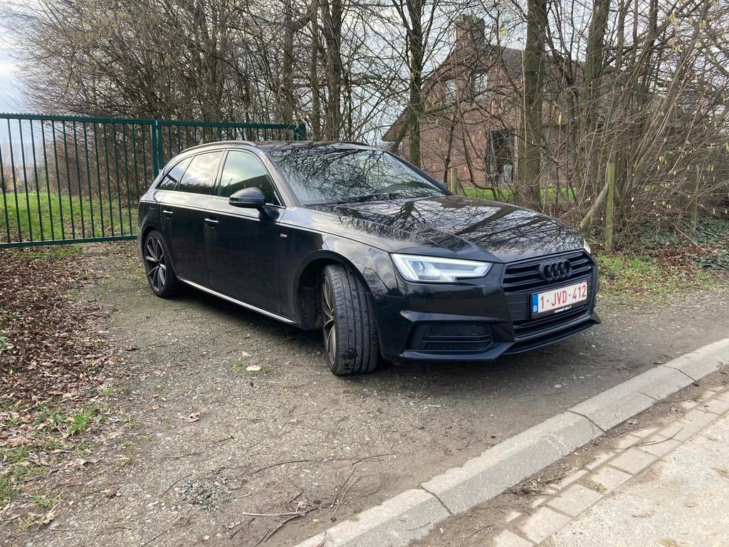 Audi A4 avant, diesel euro 6, Auto's, Automaat, Adaptieve lichten, A4, Zwart