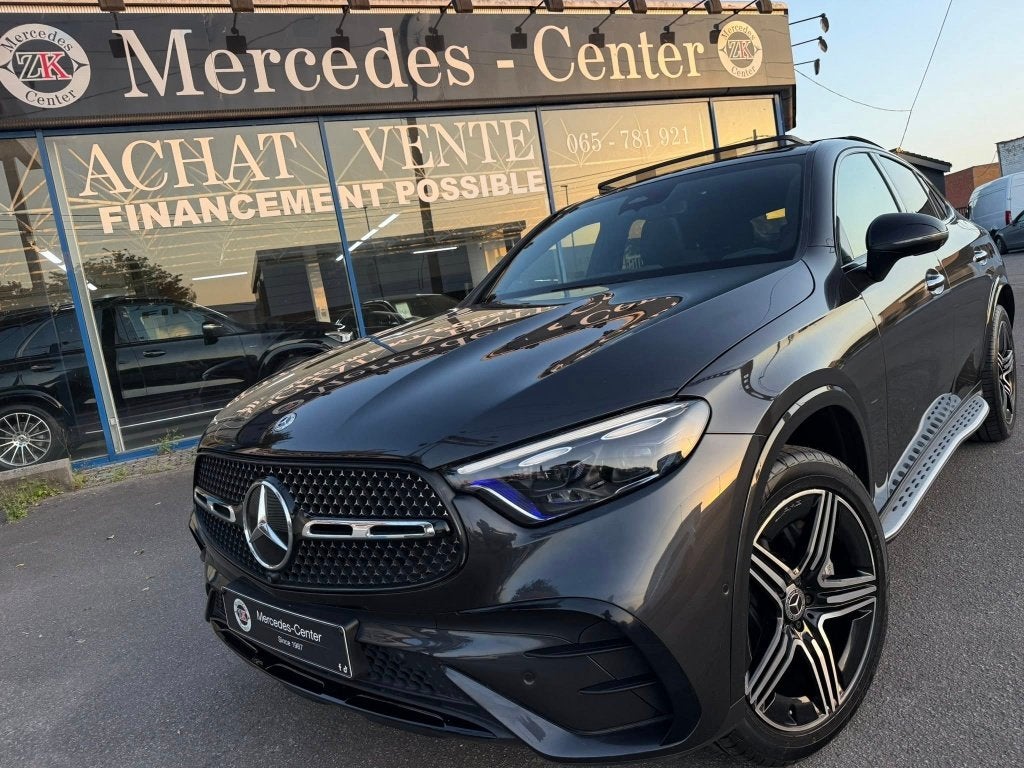 Mercedes-Benz GLC 300 De Coupé * PACK AMG * TVA * FULL !!, Cuir et Alcantara, Entreprise, Entretenue par le concessionnaire, GLC