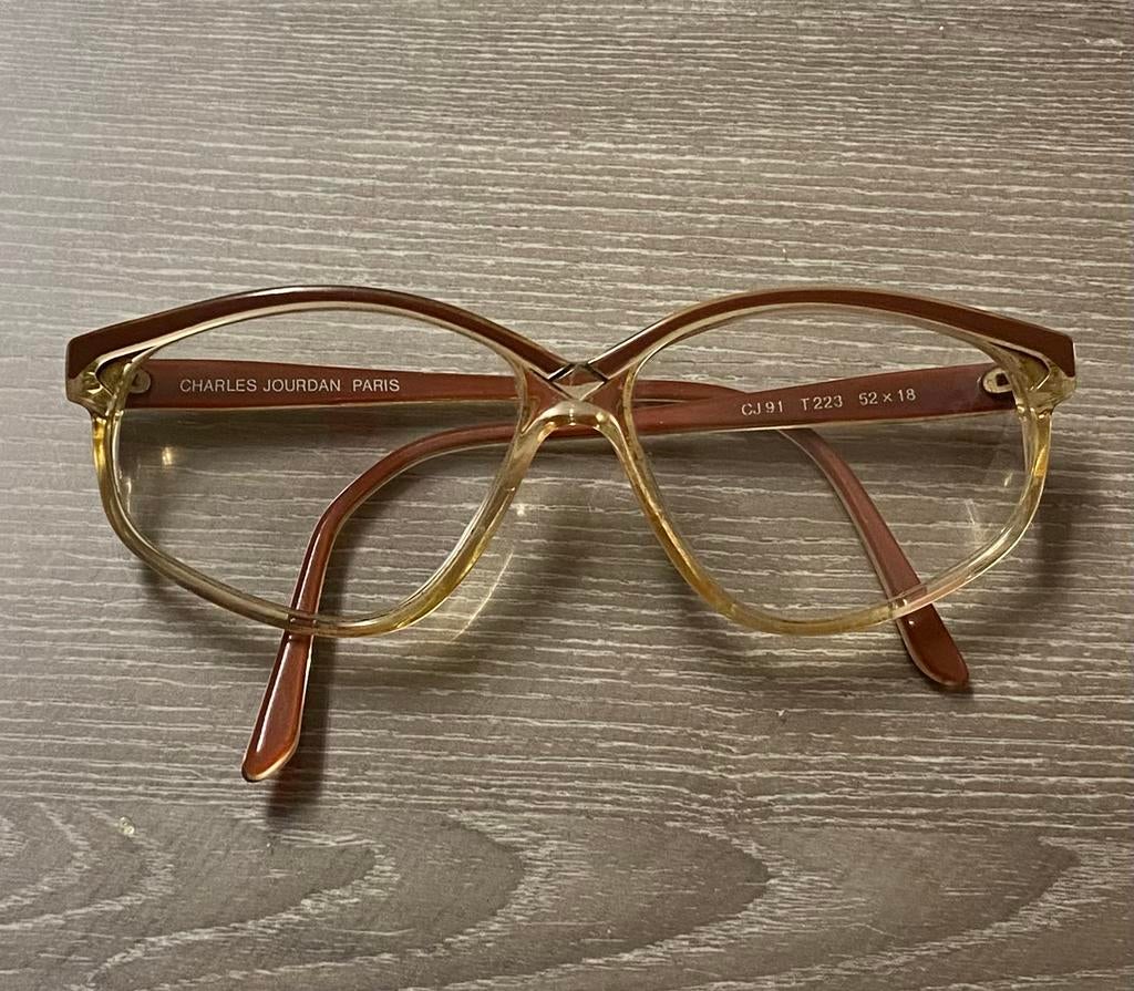 Lunette vintage Charles Jourdan Paris, prix : 15€, Enlèvement ou Envoi, Comme neuf